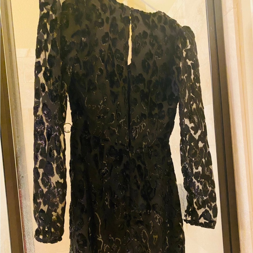 Self-portrait black dress